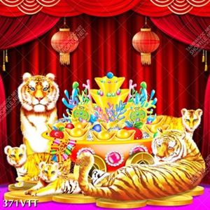 File In mẫu thiết kế gia đình hổ cực kỳ ấn tượng cho năm nhâm dần 2022