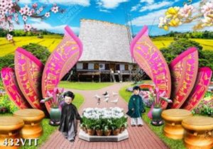 File In tải file PSD sắc màu rực rỡ đường nét độc đáo được đưa vào tranh tết File In tải file PSD sắc màu rực rỡ đường nét độc đáo được đưa vào tranh tết