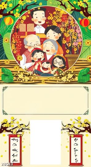 mẫu lịch tết trang trí mang điểm nhấn nổi bật cho căn nhà vào dịp đầu năm