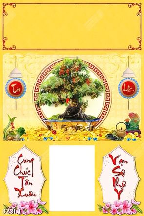 chuyên thiết kế các mẫu lịch bonsai sung phát tài phát lộc