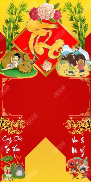 tải file PSD mẫu lịch tuổi thơ chăn trâu trên đồng cỏ ngày hè