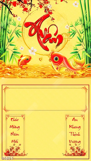những mẫu thiết kế lịch sắc xuân cá chép đem may mắn cho đầu năm