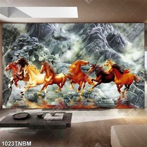 Tranh kim tiền bát mã file gốc đẹp nhất