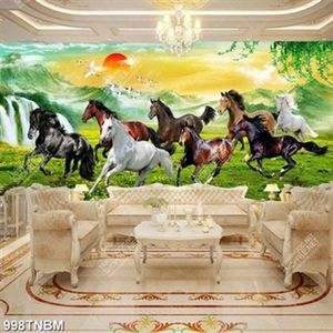 Tranh mã đáo thành công file PSD đẹp nhất