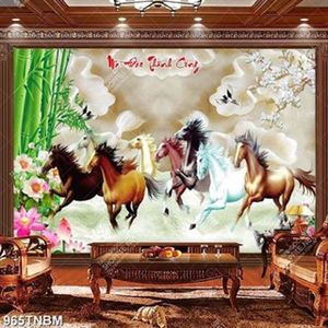 Tranh đá giả ngọc mã đáo thành công chất lượng cao