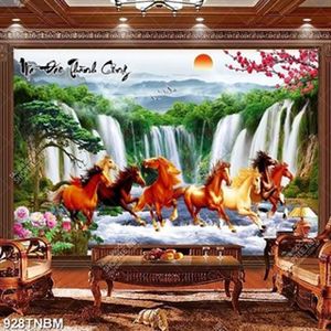 Tranh mã đáo thành công nghệ thuật chất lượng cao