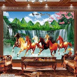 Tranh sơn thủy mã đáo thành công đẹp nhất