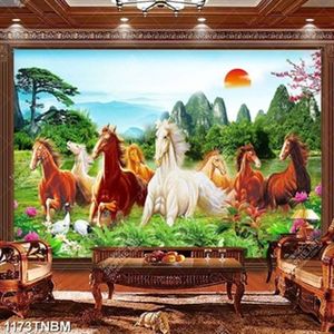 Tranh phong cảnh bát mã đẹp nhất