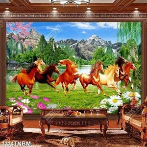 Tranh phong cảnh mã đáo thành công trang trí phòng khách