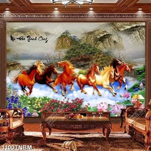 Tranh mã đáo thành công đẹp