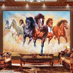 Tranh ngựa phong thủy chất lượng cao