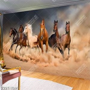 Tranh bát mã truy phong nghệ thuật file PSD