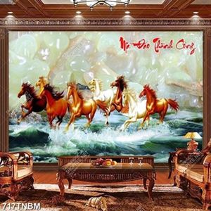 Tranh giả ngọc mã đáo thành công file gốc