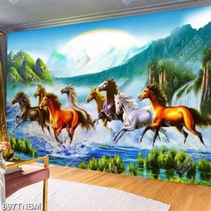 Tranh đá bát mã truy phong