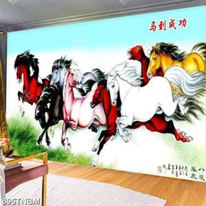 Tranh mã đáo thành công in file gốc