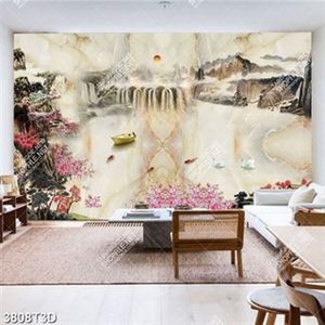 Tranh phong thủy giả ngọc trang trí nội thất chất lượng cao