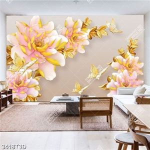 Tranh hoa mẫu đơn trang trí tường đẹp nhất