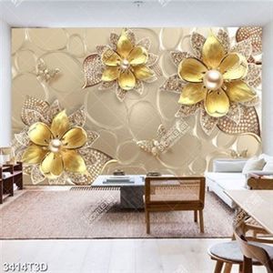 Tranh lụa hoa và bướm khảm ngọc đẹp nhất in uv