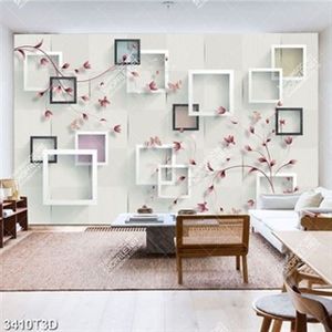 Tranh 3D hoa trang trí phòng ngủ chất lượng cao