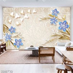 Tranh bếp hoa 5 cánh trên nền hoa văn in uv