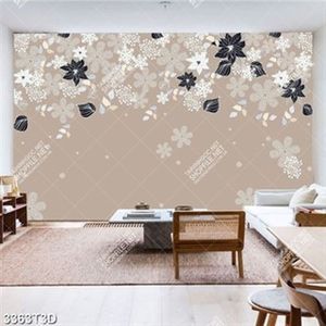 Tranh dán tường các loại hoa đẹp hiện đại