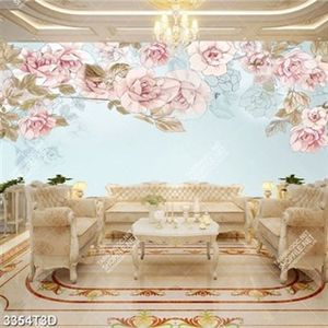 Tranh dán tường hoa hồng chất lượng cao