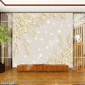 Tranh hoa văn nổi in uv