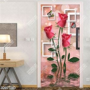 Tranh bếp dđóa hồng bên đàn bướm đẹp in uv