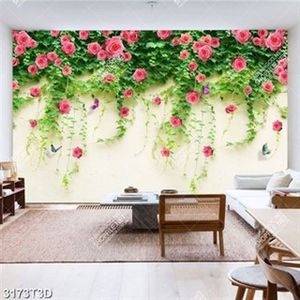 Tranh bếp dàn hoa hồng dây leo đẹp rực rỡ file PSD