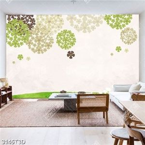 Tranh dán tường hoa cẩm tú cầu chất lượng cao