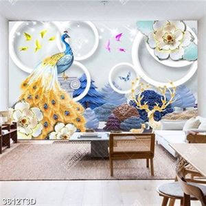 Tranh trang trí tường công và nai đẹp hiện đại