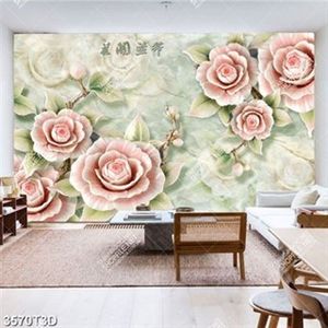Tranh hoa hồng 3D  treo phòng ngủ đẹp in uv