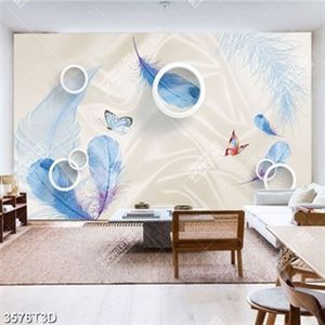 Tranh lụa lông vũ đẹp in kính file psd