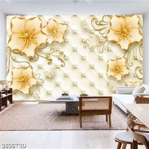 Tranh 3D hoa 5 cánh chất lượng cao