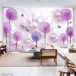 Tranh lụa hoa cẩm tú cầu và cá chép in kính