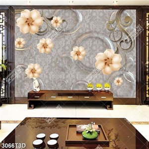Tranh hoa trang trí bếp in kính