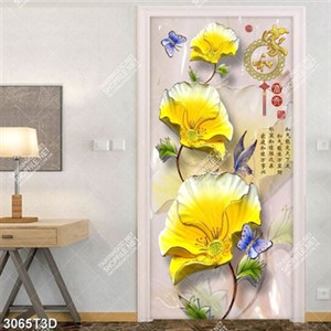 Tranh hoa sen giả ngọc chữ hán chất lượng cao