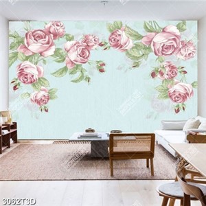 Tranh hoa hồng trang trí bếp