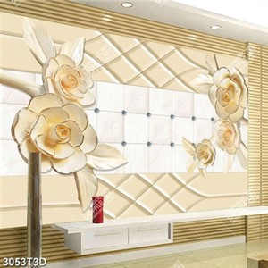 Tranh  trang trí bếp hoa 3D  đẹp in uv