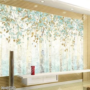 Tranh dán tường những chiếc lá đẹp