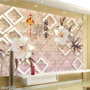 Tranh trang trí tường hoa đổ quyên chất lượng cao