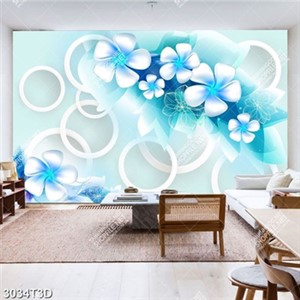 Tranh trang trí tường hoa dừa cạn chất lượng cao