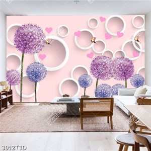 Tranh bếp cẩm tú cầu và bướm in uv