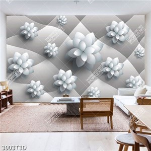 Tranh hoa 3D  mặt lua trang trí nội thất