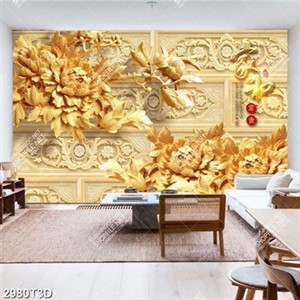 Tranh hoa điêu khắc gỗ chữ hán đẹp