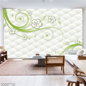 Tranh bếp hoa văn tinh tế in kính