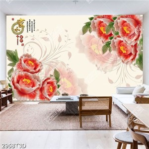 Tranh gắn tường hoa giả ngọc phong thủy in uv