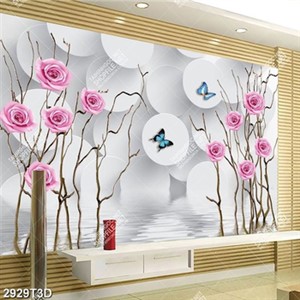 Tranh hoa hồng ghép nghệ thuật đẹp