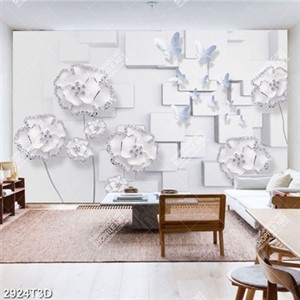 Tranh gắn tường hoa cẩm chướng 3D độc đáo