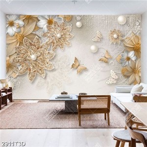 Tranh lụa hoa vàng kim cương  đẹp